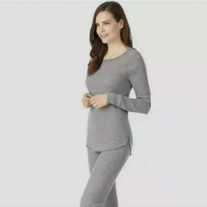 Cuddl duds warm layers waffle thermal long sleeve